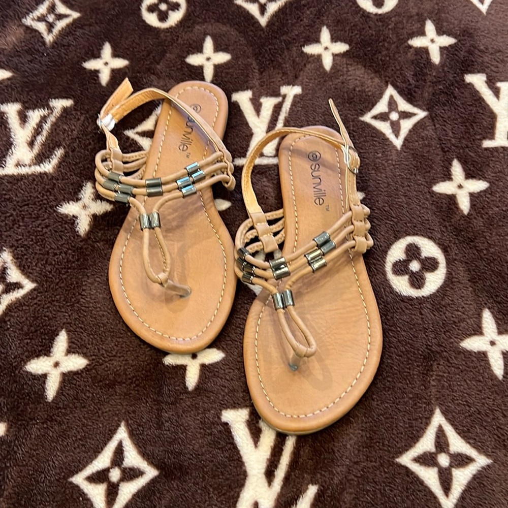 Brown Sunville Sandals - Size 6